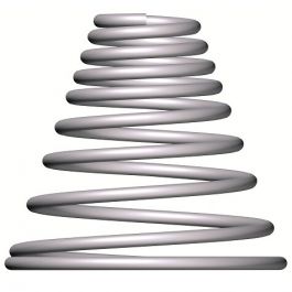 SINEKY Ressorts De Compression Coniques, Tour à Ressort En Acier