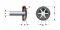 Anneau de blocage Type B WLB 6X16-54300150